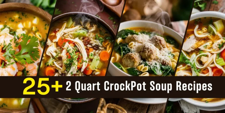 2 Quart CrockPot Soup Recipes