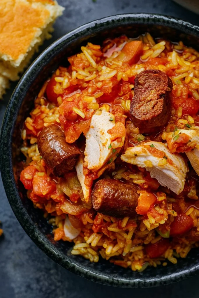 Chicken and Sausage Jambalaya