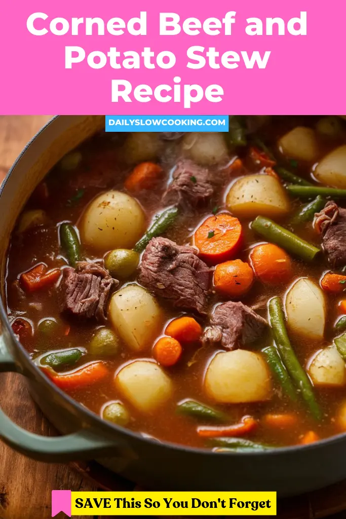 Corned Beef and Potato Stew