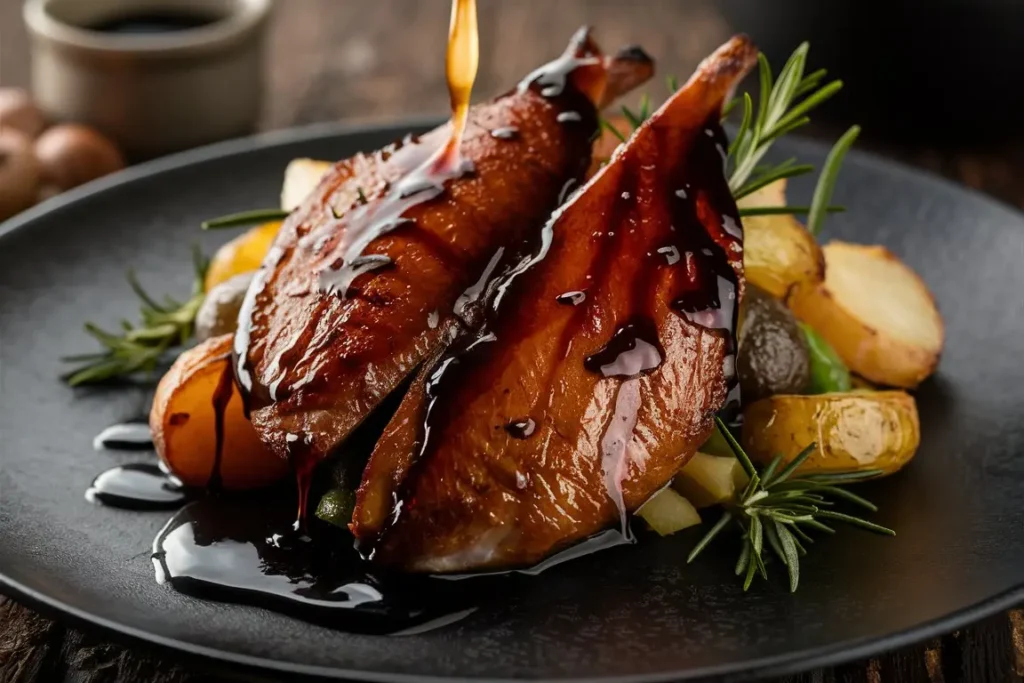 Crock Pot Duck with Balsamic and Rosemary