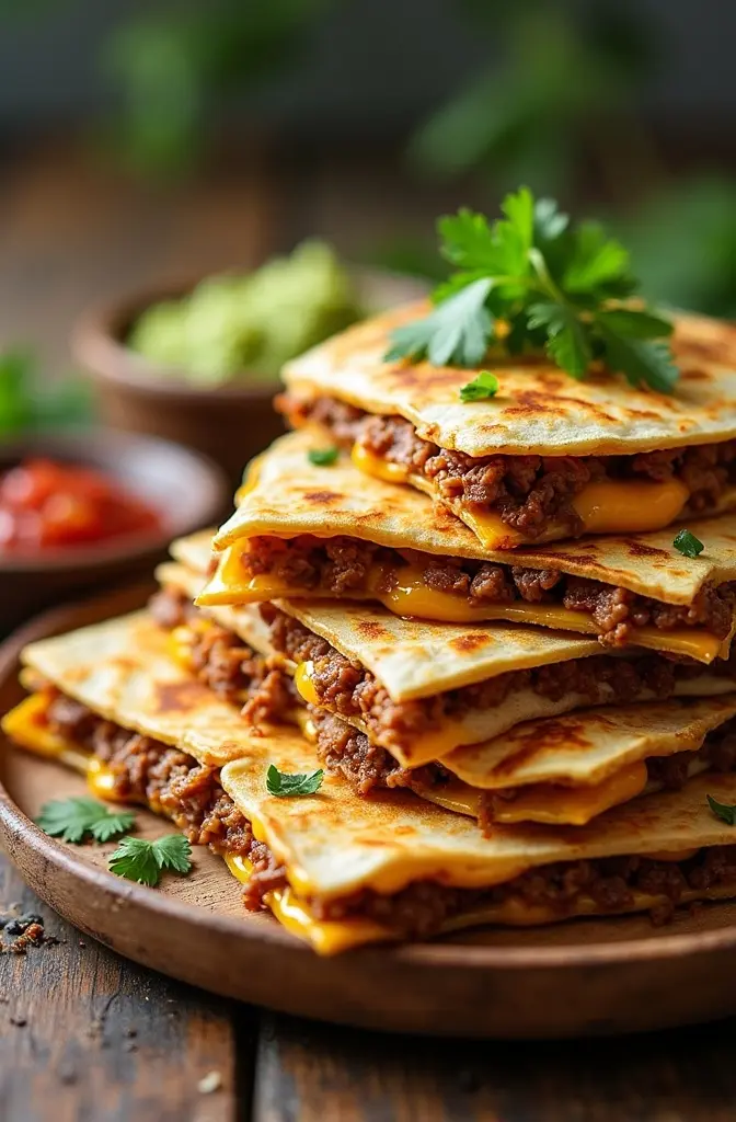 Easy Barbacoa Quesadillas