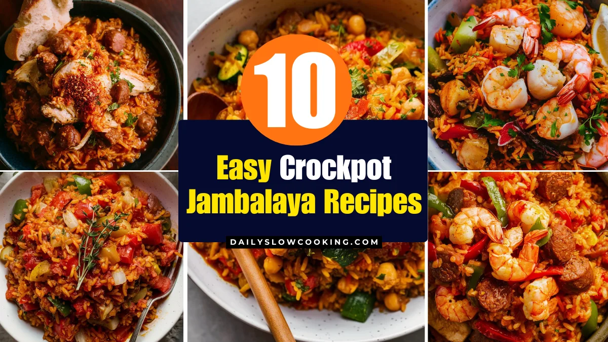 Easy Crockpot Jambalaya Recipes