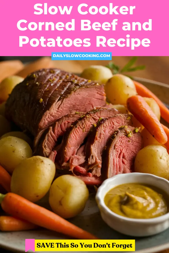 Slow Cooker Corned Beef and Potatoes