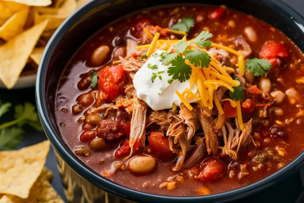 Slow Cooker Duck Chili