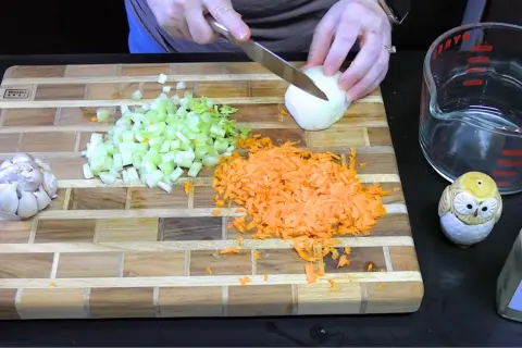 Step 1 Prepare the Vegetables