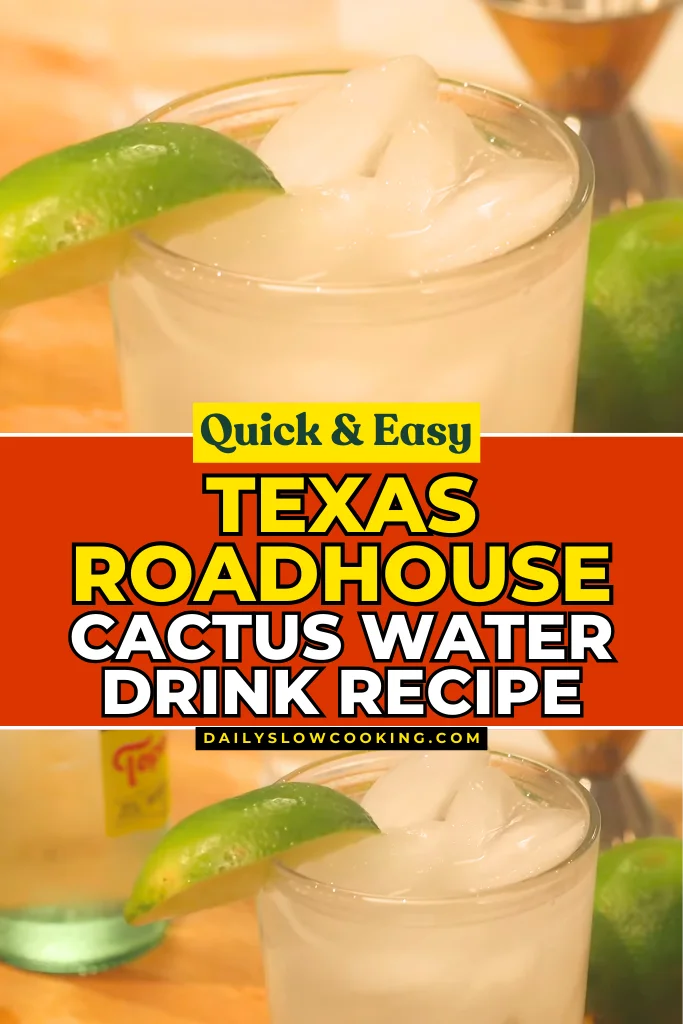 Texas Roadhouse Cactus Water Drink