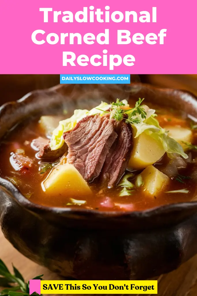 Traditional Corned Beef Recipe