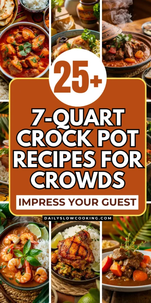 25+ 7-Quart Crock Pot Recipes for Crowds