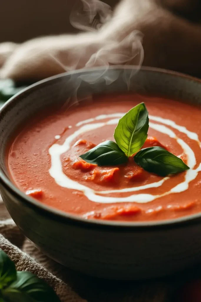 Creamy Tomato Basil Soup