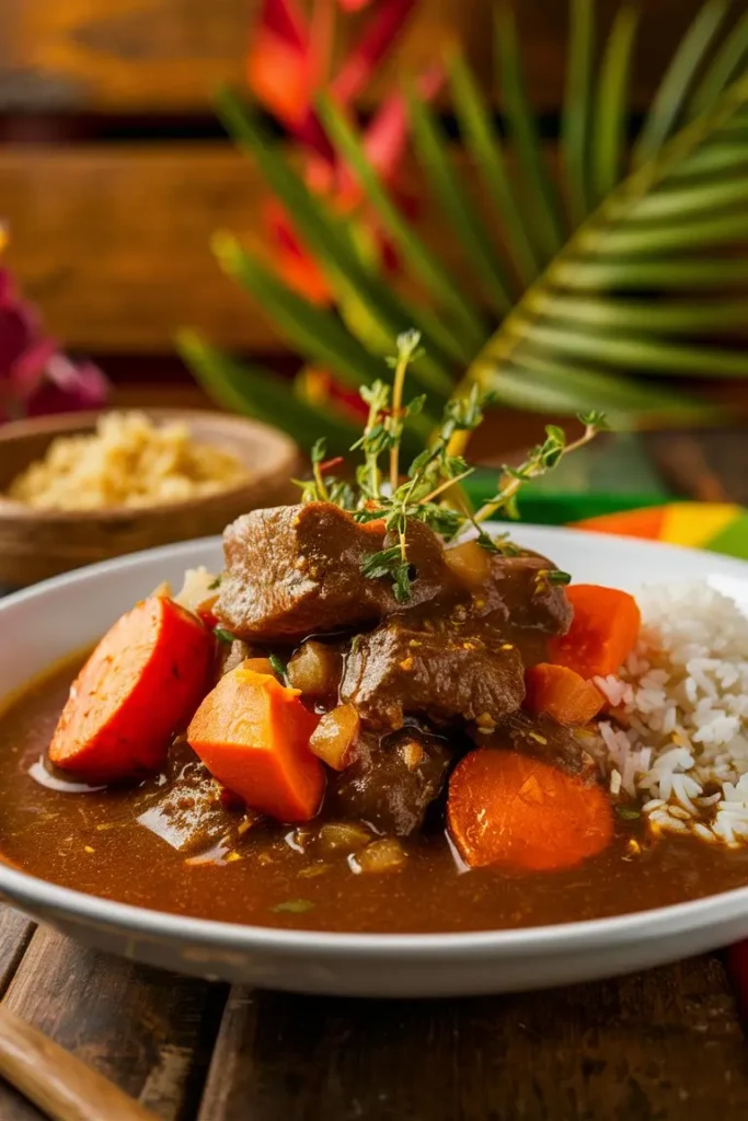 Jamaican Spiced Beef Stew