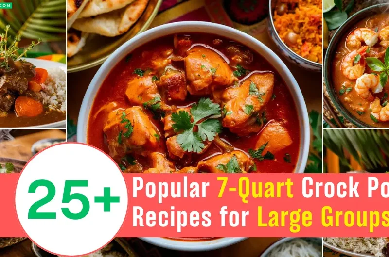 Popular 7-Quart Crock Pot Recipes for Large Groups