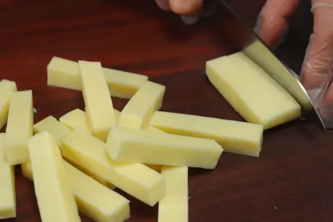 Preparing the Cheese Filling