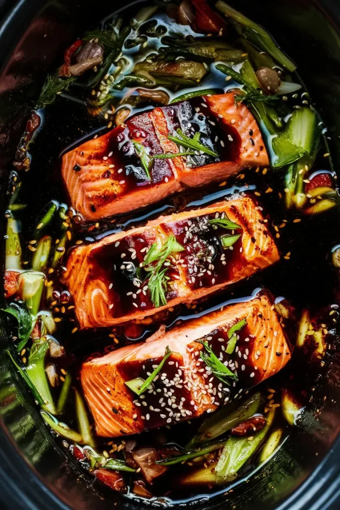 Sweet Soy Glazed Salmon