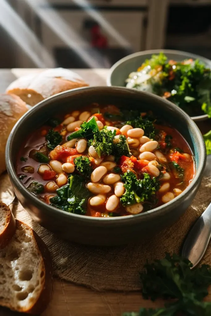 Tuscan White Bean Kale Stew