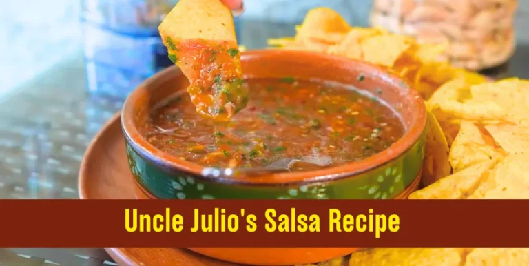 Uncle Julio's Salsa Recipe