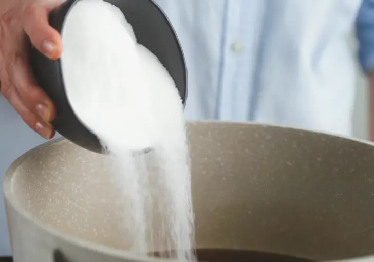 Add sugar