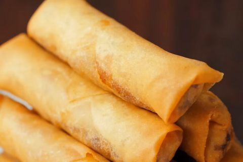 Serve the Egg Rolls