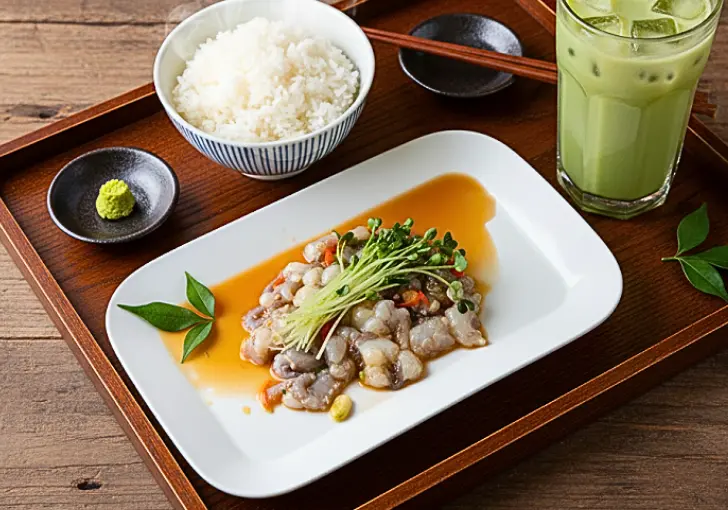 Serve with Tako Wasabi Montana Grill pickles