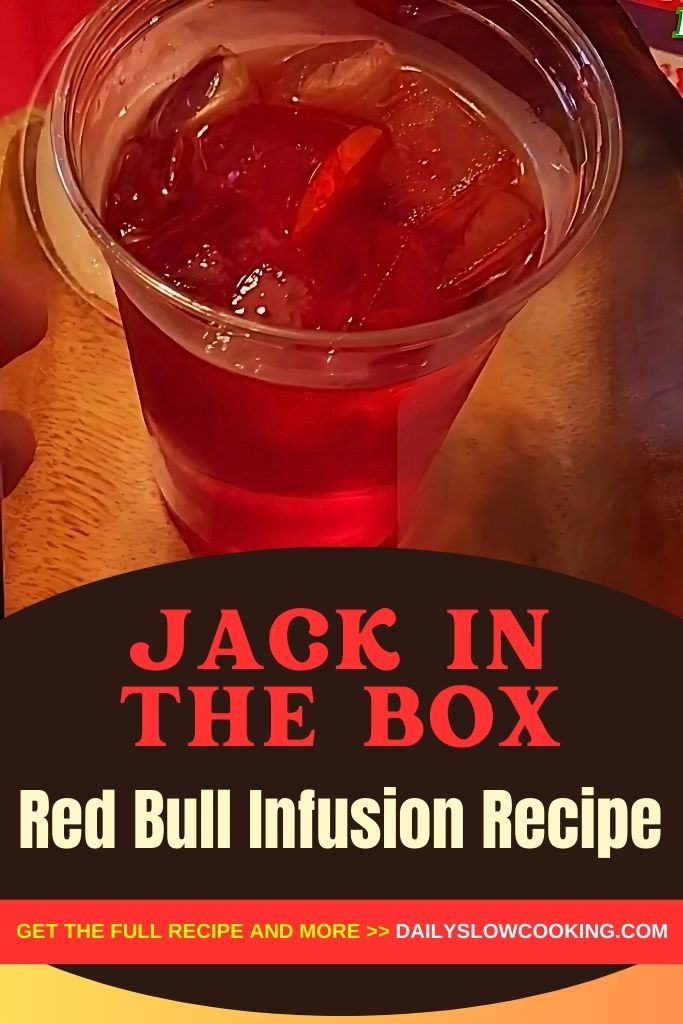 Jack in the Box Red Bull Infusion