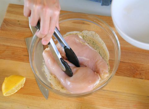 Marinate the Chicken