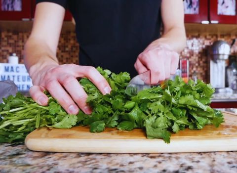 Prep the herbs