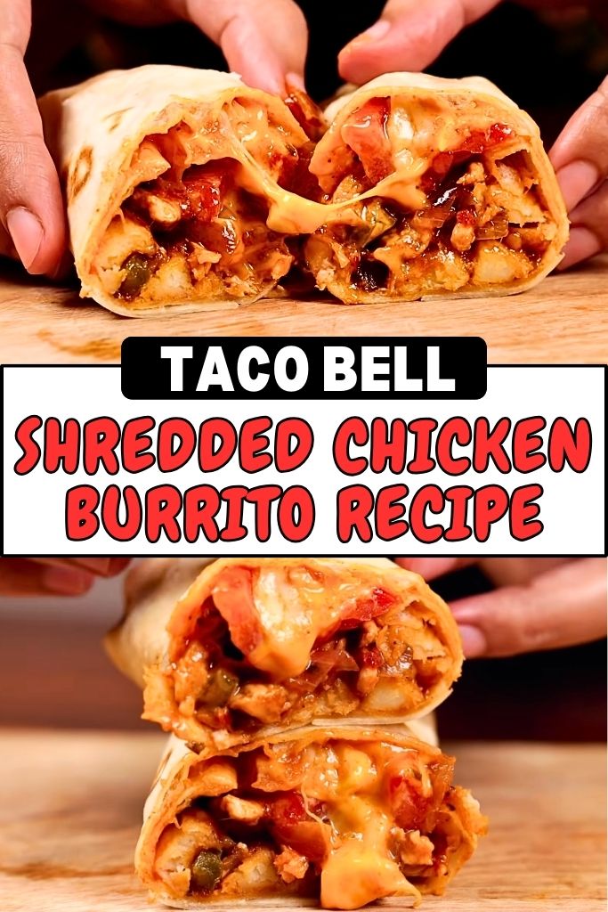 Taco Bell Shredded Chicken Burritos