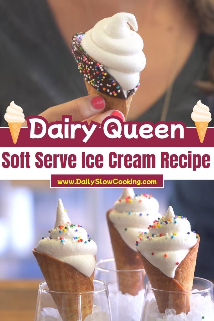 Dairy Queen Soft Serve Ice Cream
