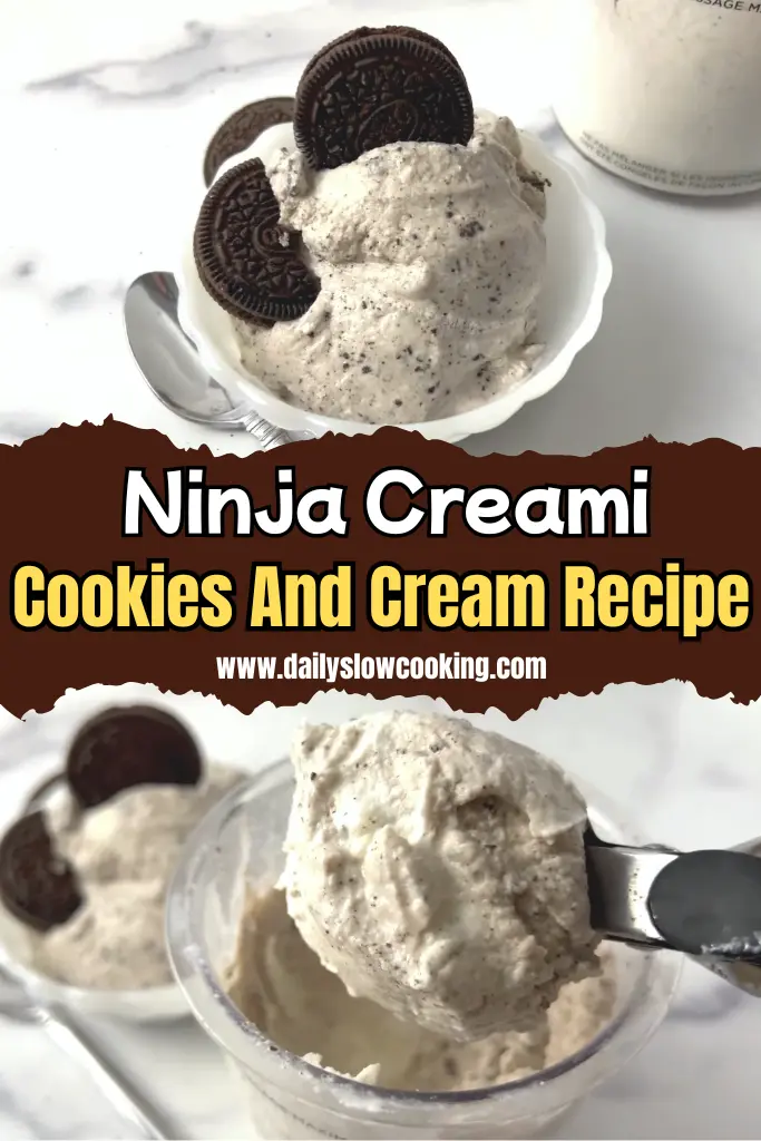 Ninja Creami Cookies And Cream