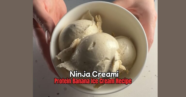 Ninja Creami Protein Banana Ice Cream Recipe