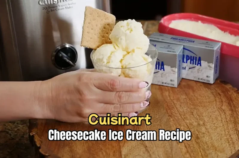 Cuisinart Cheesecake Ice Cream Recipe