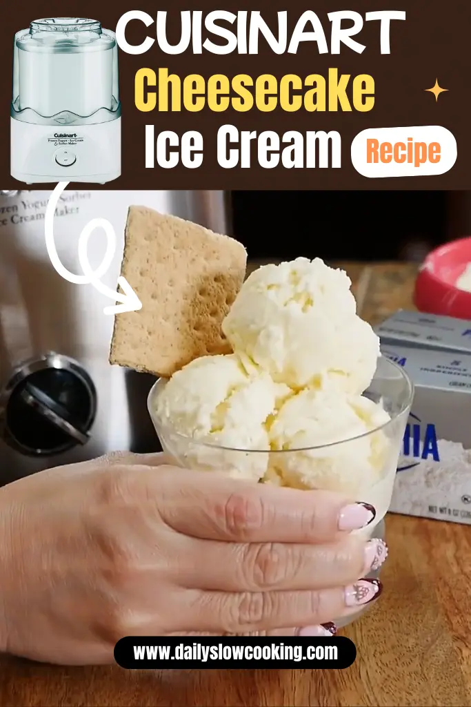 Cuisinart Cheesecake Ice Cream