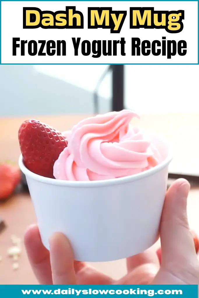 Dash My Mug Frozen Yogurt
