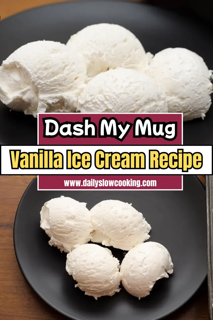 Dash My Mug Vanilla Ice Cream