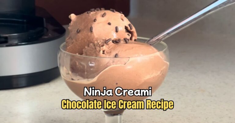 Ninja Creami Chocolate Ice Cream Recipe