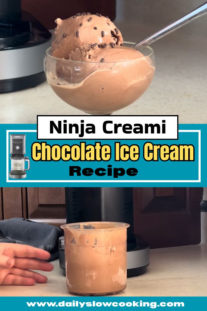 Ninja Creami Chocolate Ice Cream