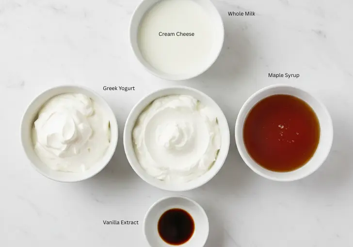 Ninja Creami Frozen Yogurt Ingredients