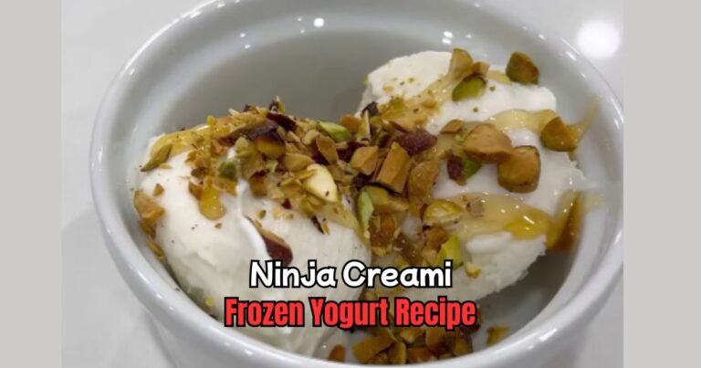 Ninja Creami Frozen Yogurt Recipe