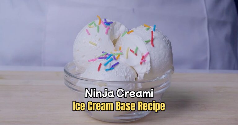 Ninja Creami Ice Cream Base Recipe