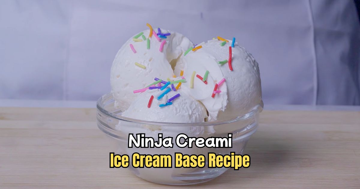 Ninja Creami Ice Cream Base Recipe