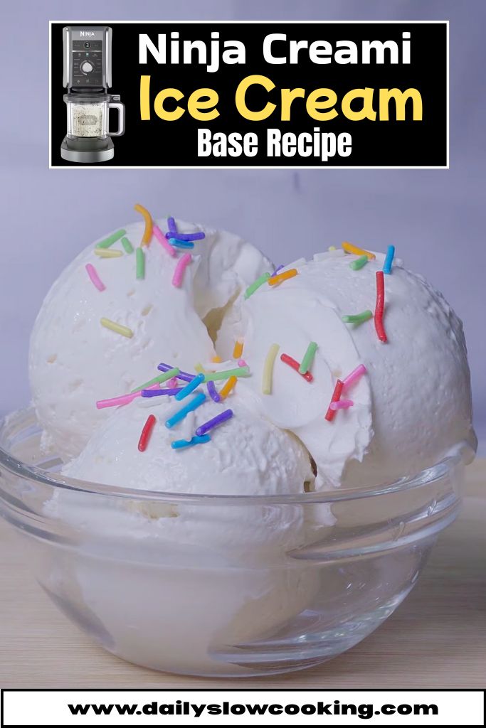 Ninja Creami Ice Cream Base