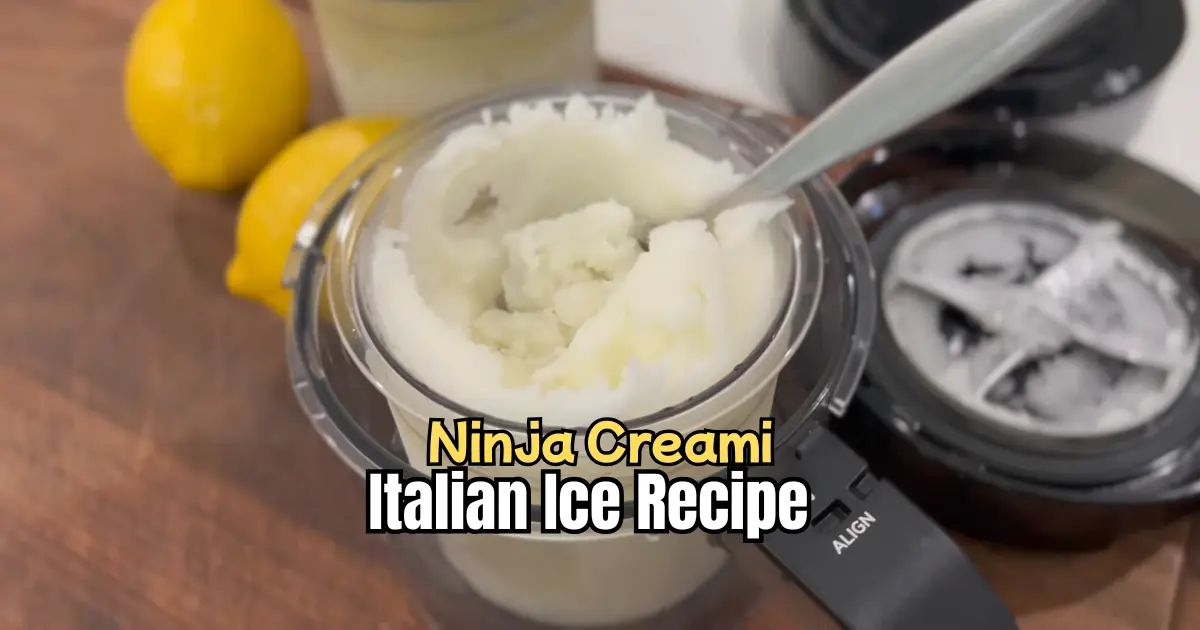 Ninja Creami Italian Ice Recipe