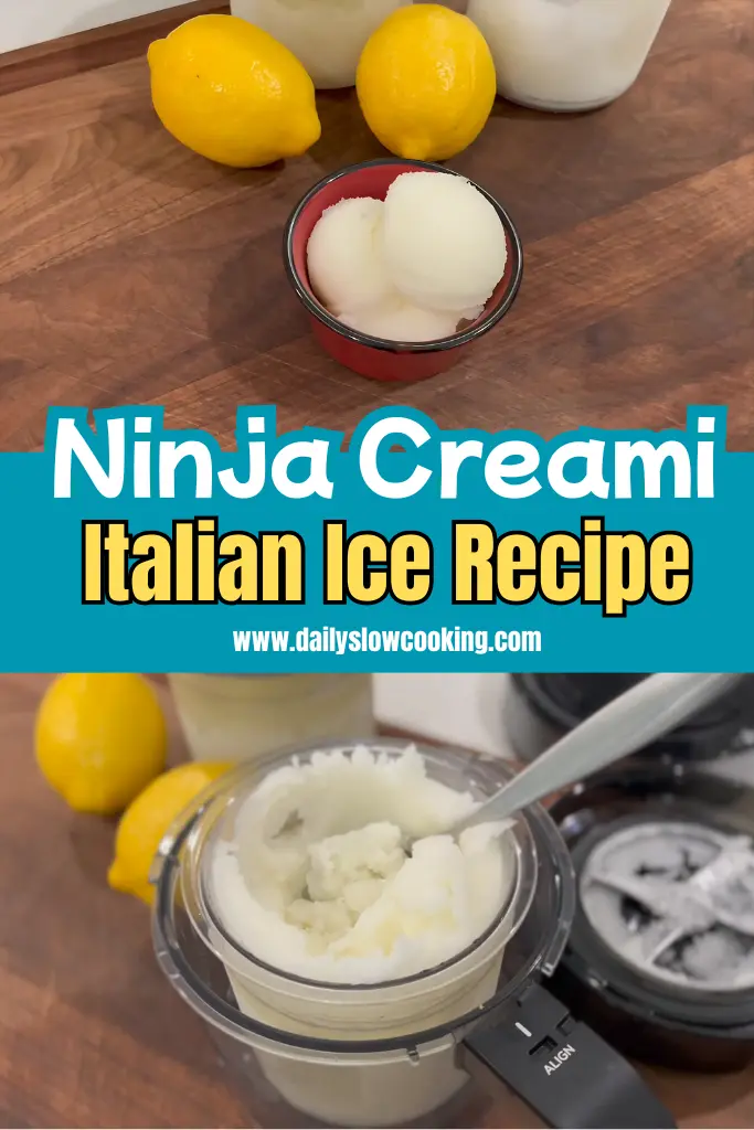 Ninja Creami Italian Ice
