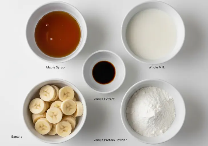 Ninja Creami Protein Banana Ice Cream Ingredients