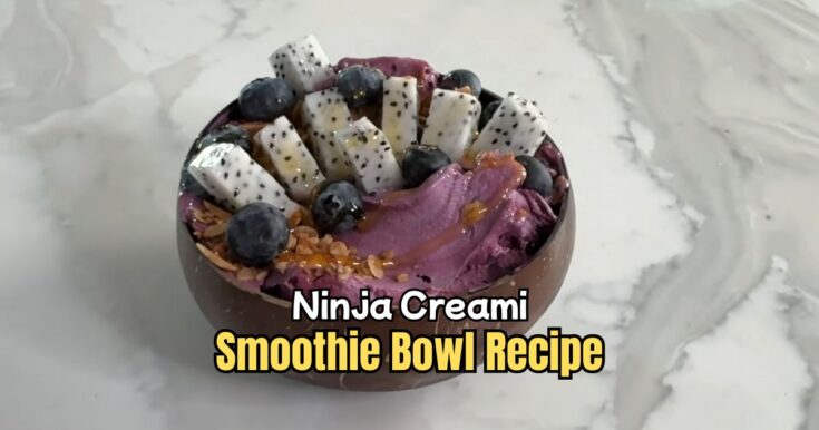 Ninja Creami Smoothie Bowl Recipe