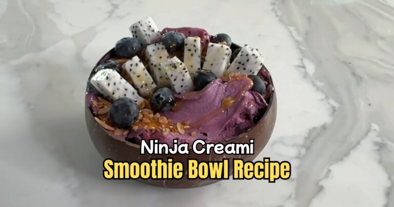 Ninja Creami Smoothie Bowl Recipe