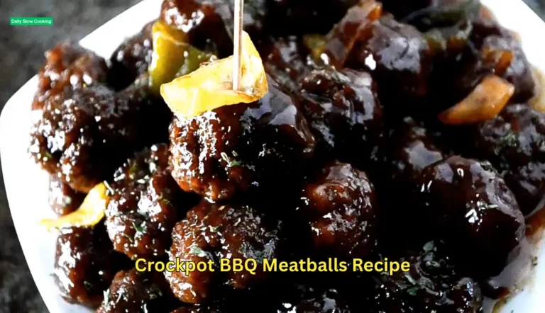 Crockpot BBQ Meatballs Recipe