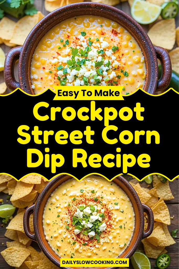 Crockpot Street Corn Dip