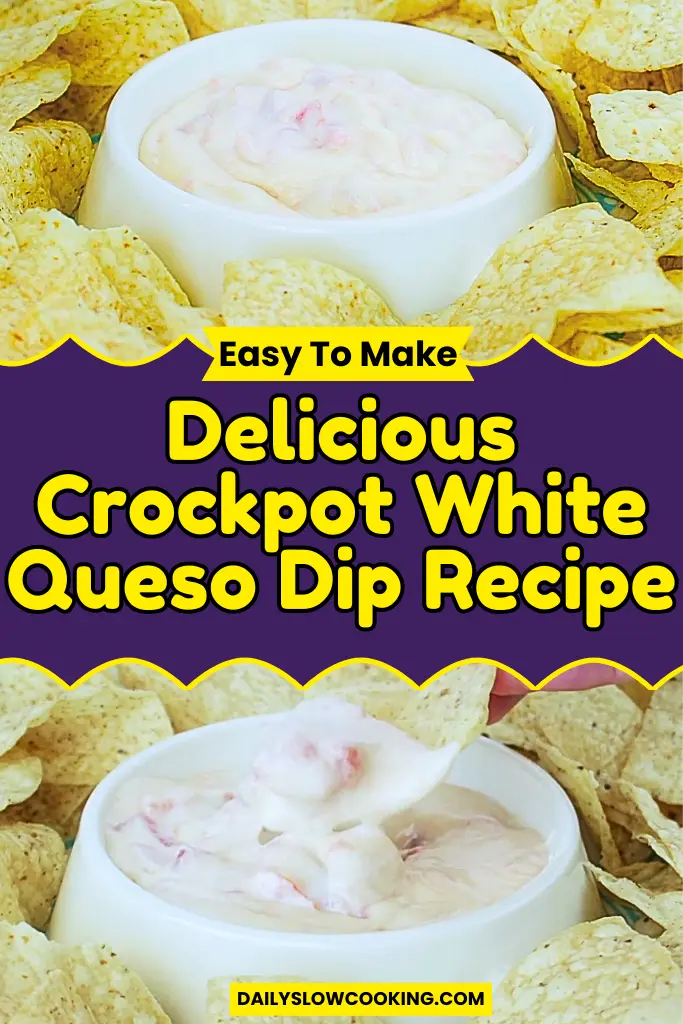 Crockpot White Queso Dip