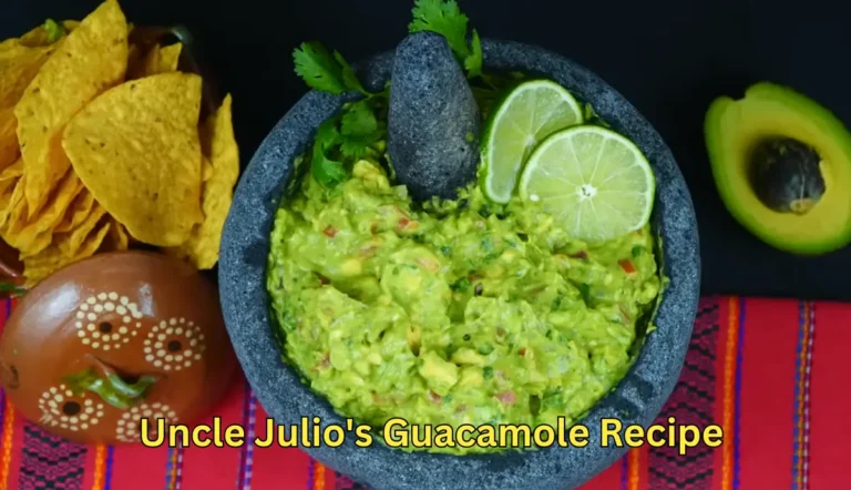 Uncle Julio's Guacamole Recipe