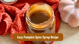 Easy Pumpkin Spice Syrup Recipe